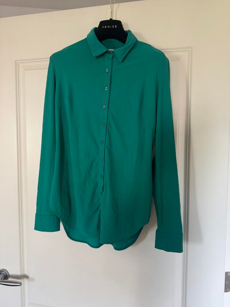 Studio Anneloes Poppy blouse groen maat S, Kleding | Dames, Blouses en Tunieken, Ophalen of Verzenden, Zo goed als nieuw, Maat 38/40 (M)