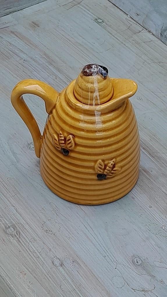 Honingpotje, Ophalen of Verzenden, Gebruikt, Keramiek, Overige stijlen