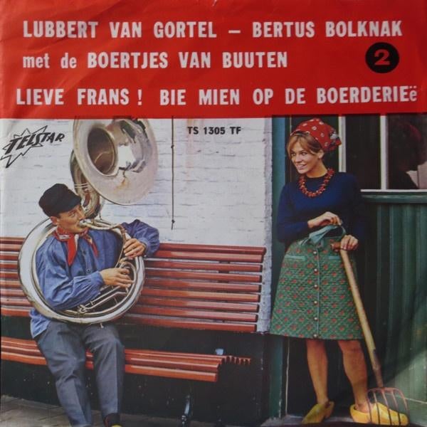 Telstar-Single (1967) Lubbert van Gortel - Drika / Jantina, Ophalen of Verzenden, Gebruikt, Overige formaten, Levenslied of Smartlap