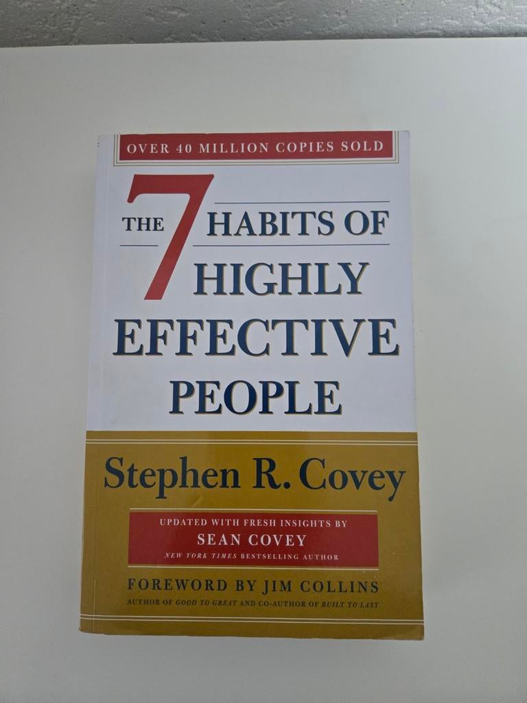 The 7 habits of highly effective people te koop, Ophalen of Verzenden, Zo goed als nieuw, Overige onderwerpen, Stephen R. Covey