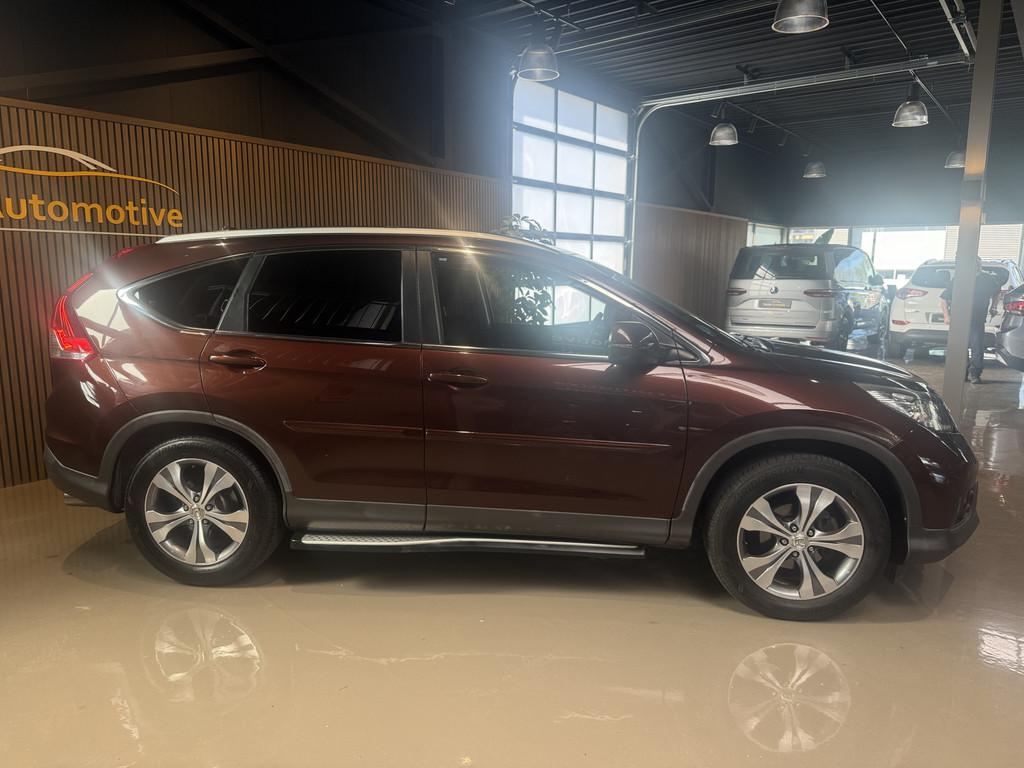 Honda CR-V 2.0 AWD Lifestyle Trekhaak Navigatie Getint Glas, Euro 5, Stof, Gebruikt, Zwart