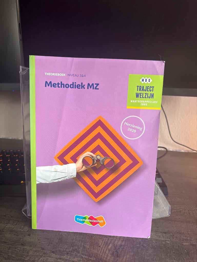 Theorieboek Methodiek MZ - Persoonlijk Begeleider MBO, Boeken, Ophalen of Verzenden, Gelezen, MBO