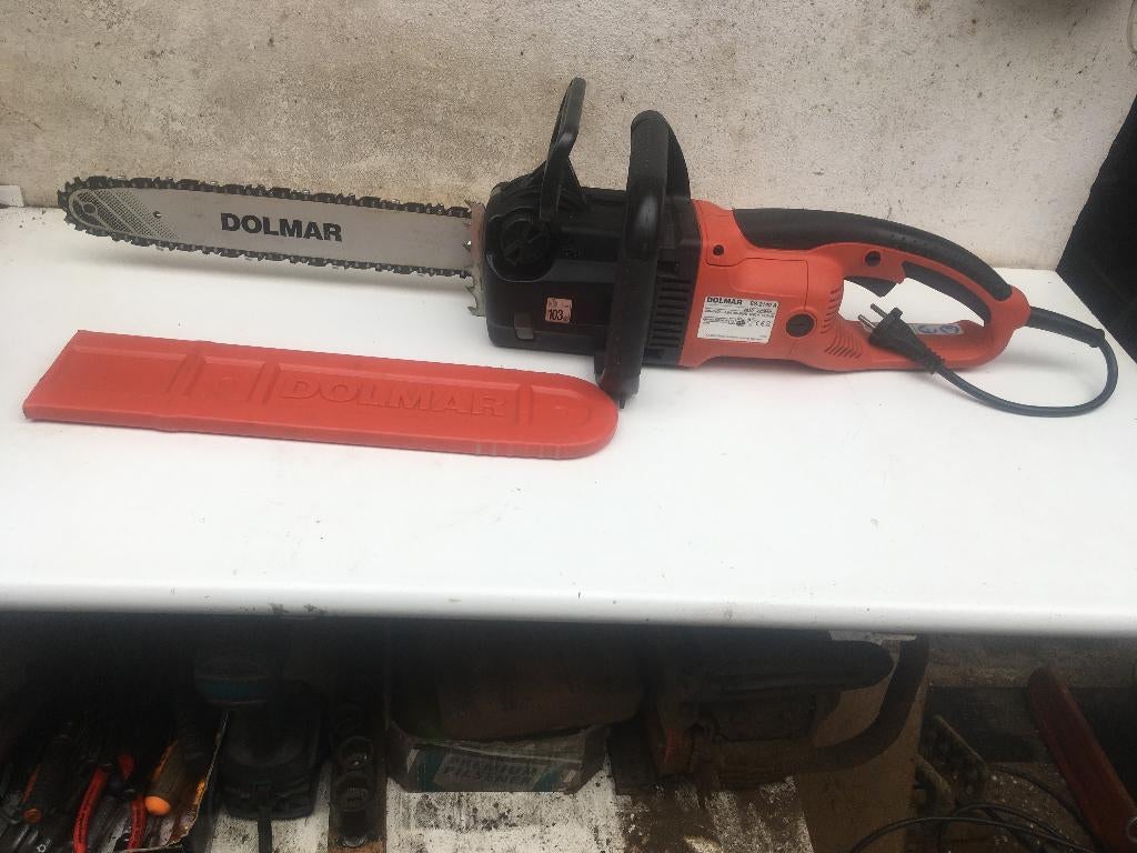 elektrische kettingzaag dolmar 2140 a bouwgelijk aan de maki, Ophalen of Verzenden, Zo goed als nieuw, Dolmar