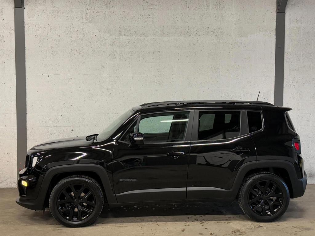 Jeep Renegade 1.0T Night Eagle Pano|Navi Carplay|Cruise|Clim, Voorwielaandrijving, Gebruikt, Zwart, Origineel Nederlands