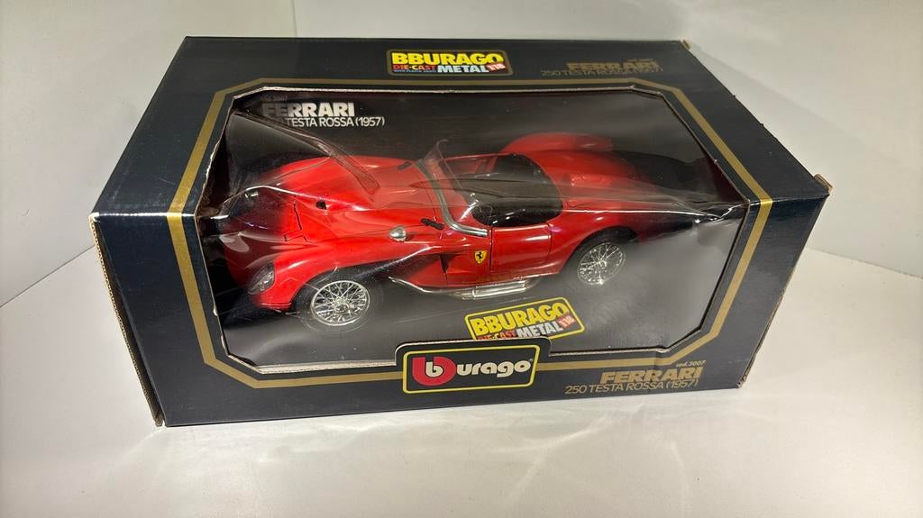 Ferrari 250 testa rossa bburago 1.18, Hobby en Vrije tijd, Modelauto's | 1:18, Ophalen of Verzenden, Bburago, A, A