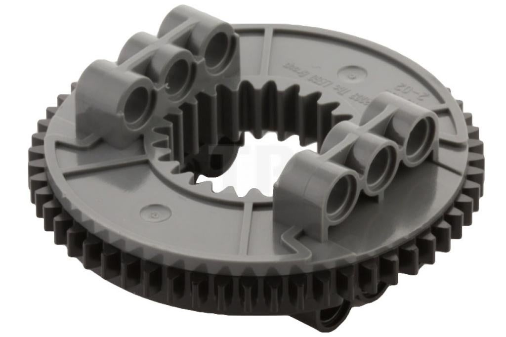 technic Lego draaischijf groot type 2 donkergrijs, Ophalen of Verzenden, Zo goed als nieuw, Losse stenen, Lego