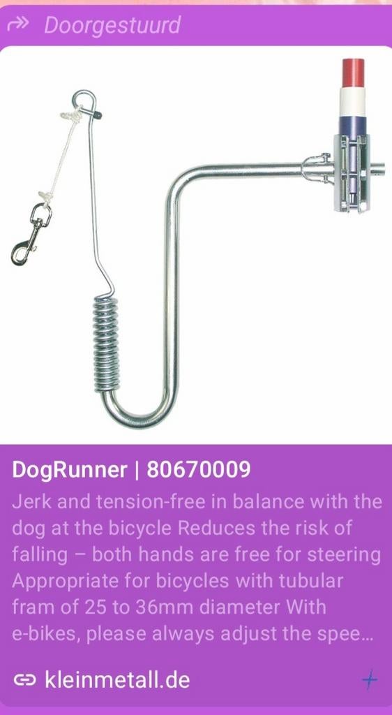 "HONDENRENNER", Dieren en Toebehoren, Ophalen, Zo goed als nieuw