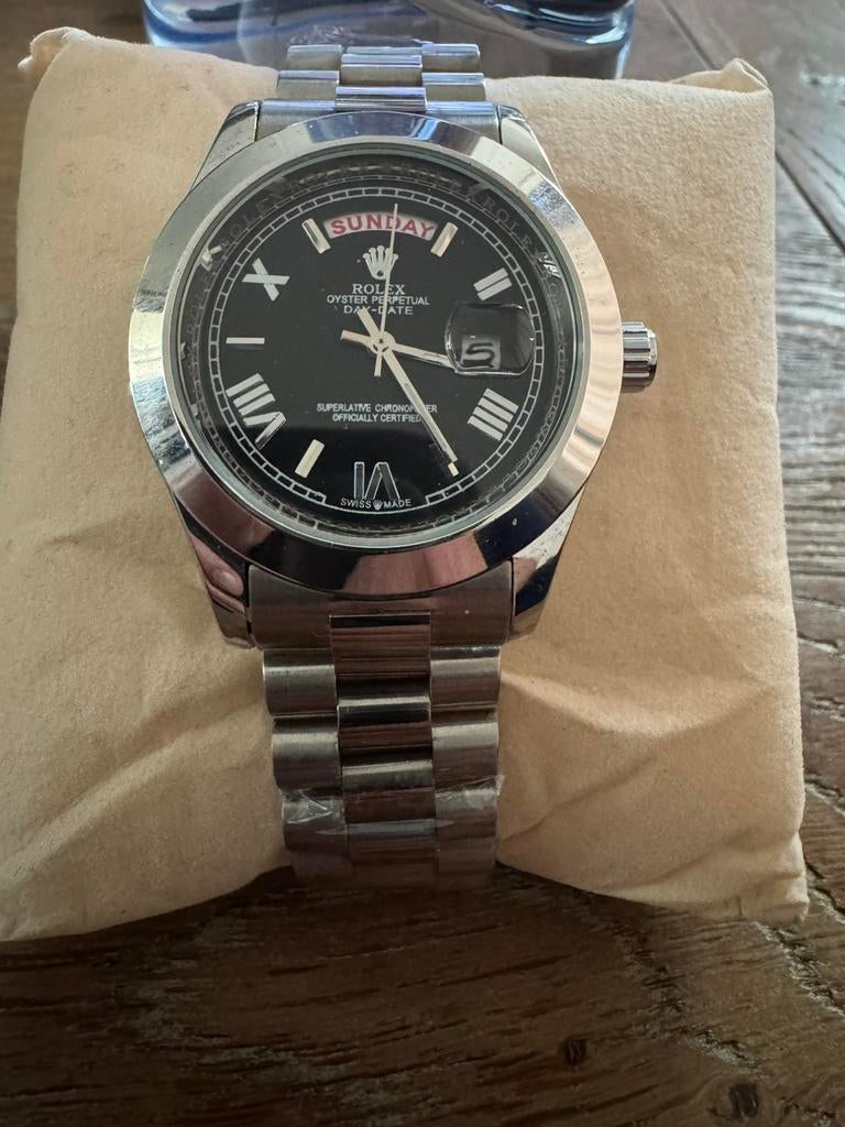 Rolex day date, Staal, Verzenden, Nieuw, Rolex