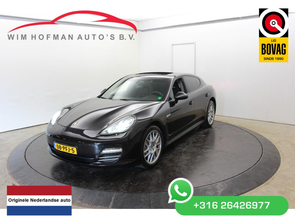 Porsche Panamera 4.8 4S 400PK Topstaat NL Auto NAP Panodak C, Euro 5, Gebruikt, 4 stoelen, Bedrijf