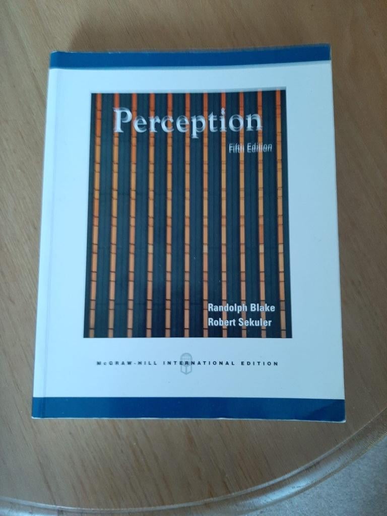 Perception, Ophalen of Verzenden, Gelezen