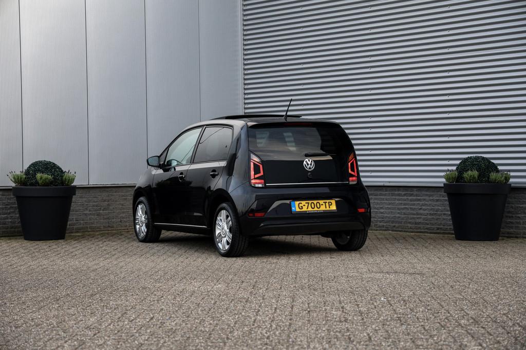 Volkswagen up! 1.0 75PK High Up Automaat 5drs Pano|Stoelvw|C, Stof, Gebruikt, 840 kg, 4 stoelen