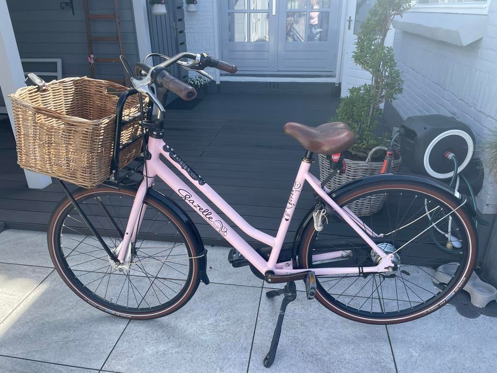 Gazelle Miss Grace transportfiets - poederroze, Ophalen, Gebruikt, Gazelle