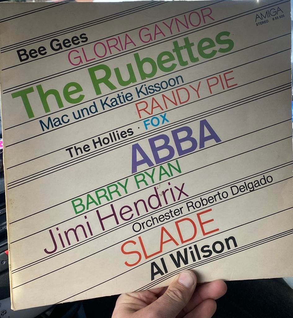 Rock/Pop hits op vinyl abba & hendrix / bee gees / Slade, Ophalen of Verzenden, Zo goed als nieuw, 12 inch, Pop