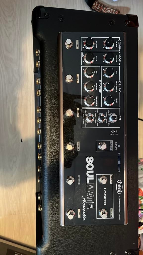 T Rex soulmate acoustic pedalboard multi effect pedaal, Ophalen of Verzenden, Gebruikt, Multi-effect