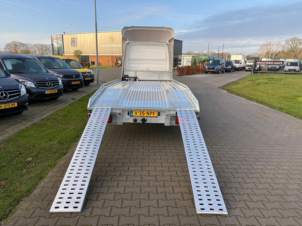 Mercedes-Benz 518 CDI Oprijwagen AutoTransporter, Automaat, Stof, Gebruikt, Zwart