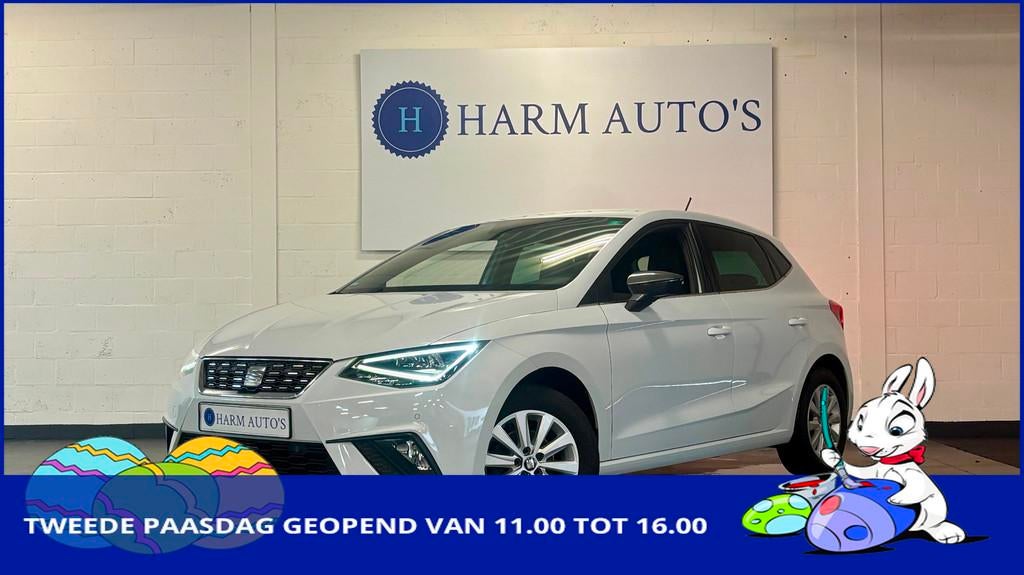 SEAT Ibiza 1.0 TSI XCellence Navi / LED / Cruise / PDC / Cli, Voorwielaandrijving, Gebruikt, Zwart, Origineel Nederlands