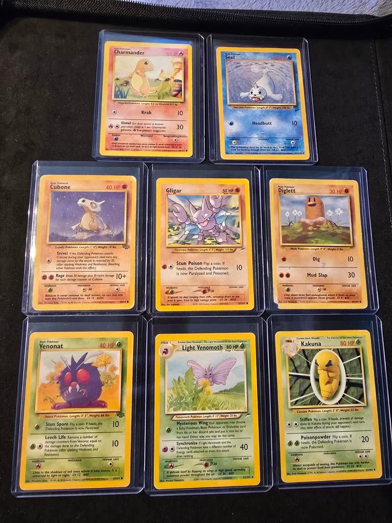 Pokémon Kaarten (1995), Ophalen of Verzenden, Gebruikt, Meerdere kaarten