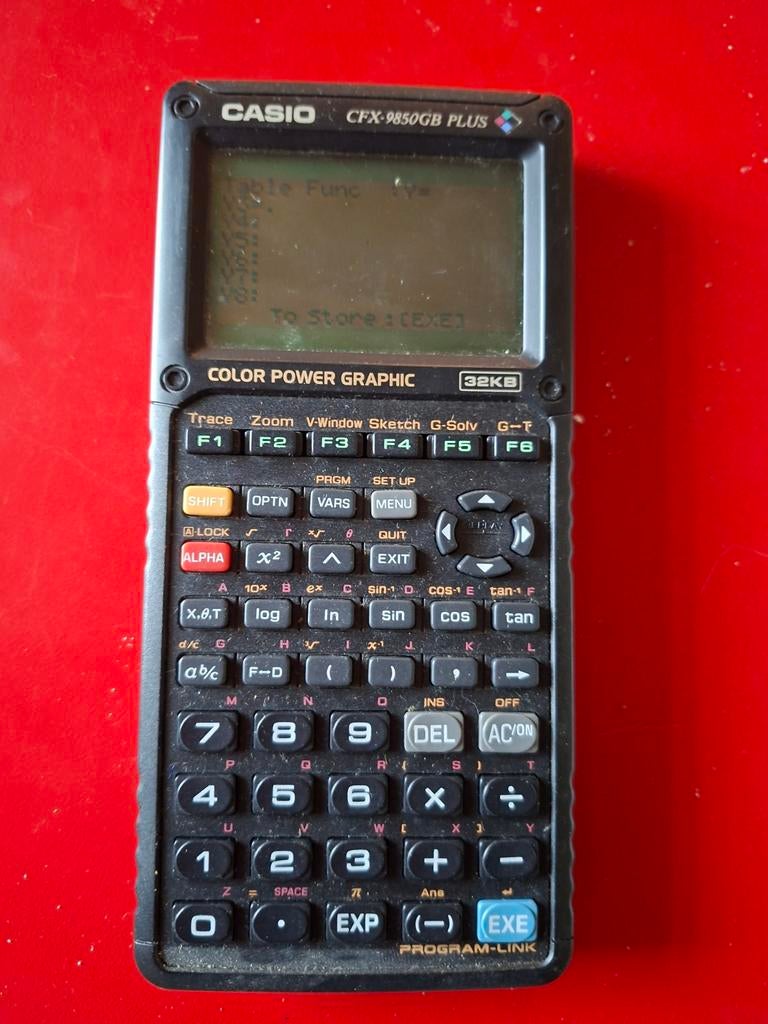 Casio CFX-9850GB Plus calculator, Ophalen of Verzenden