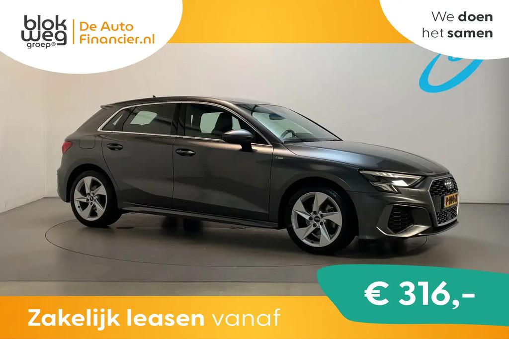 Audi A3 Sportback 30 TFSI S-Tronic S Edition Le € 22.950,0, Gebruikt, Leder en Stof, Origineel Nederlands, Bedrijf