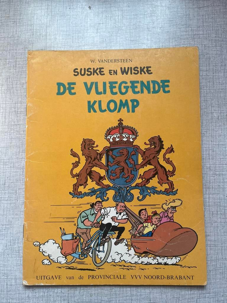 Bijzondere uitgave van Suske en Wiske - De vliegende Klomp, Eén stripboek, Ophalen of Verzenden, Zo goed als nieuw