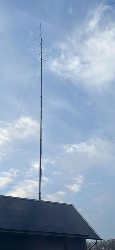 Zendmast, Ophalen, Zo goed als nieuw, Mast