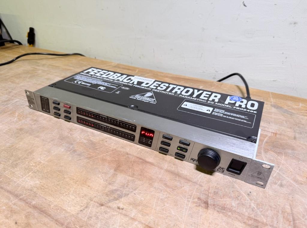 Behringer FBQ2496 Feedback Destroyer Pro, Ophalen of Verzenden, Gebruikt
