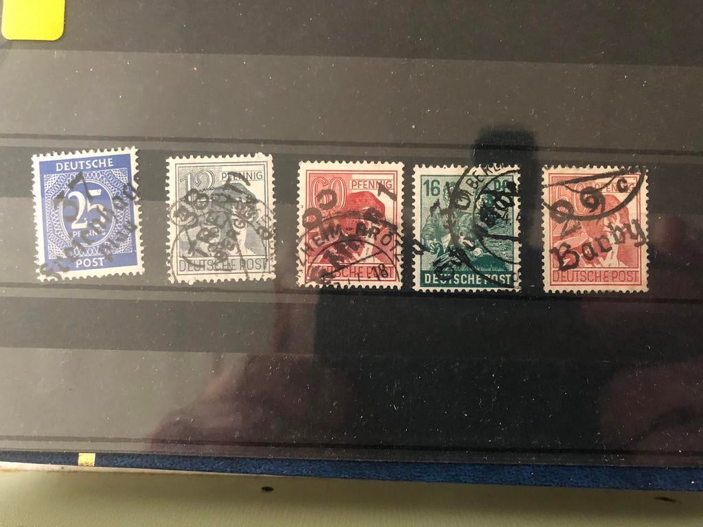 1227 Duitsland betere stempels, Ophalen of Verzenden, Briefkaart