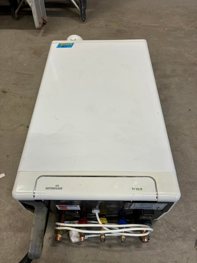 Intergas kompact HReco 36  cv combiketel onderhouden., Ophalen, Gebruikt, Aardgas, Geiser