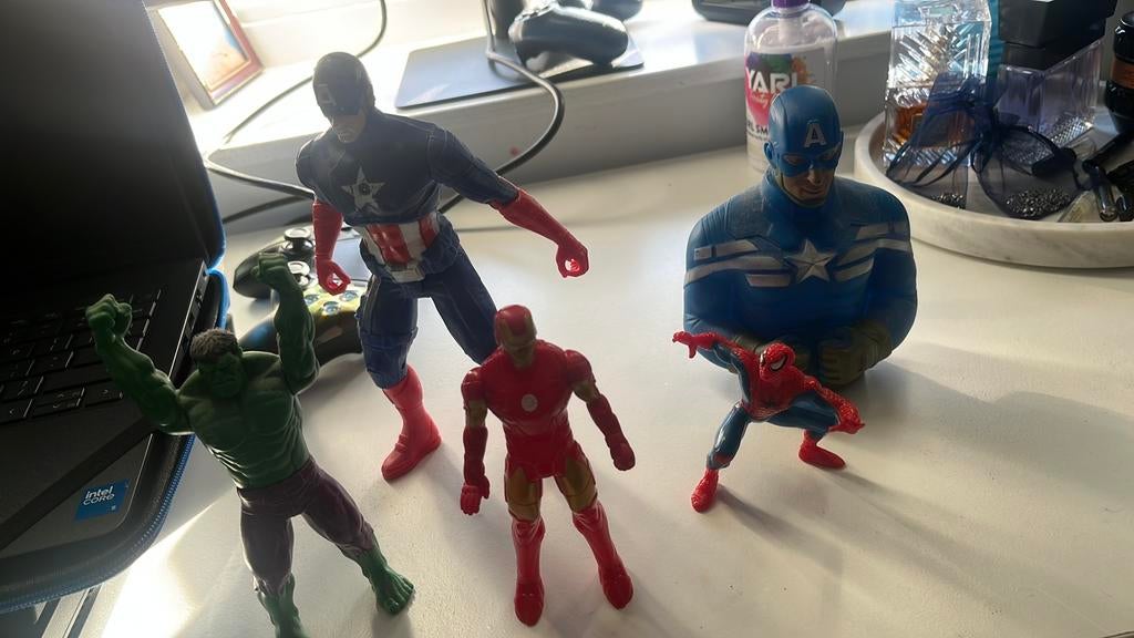 Marvel actiefiguren:, Ophalen of Verzenden, Gebruikt