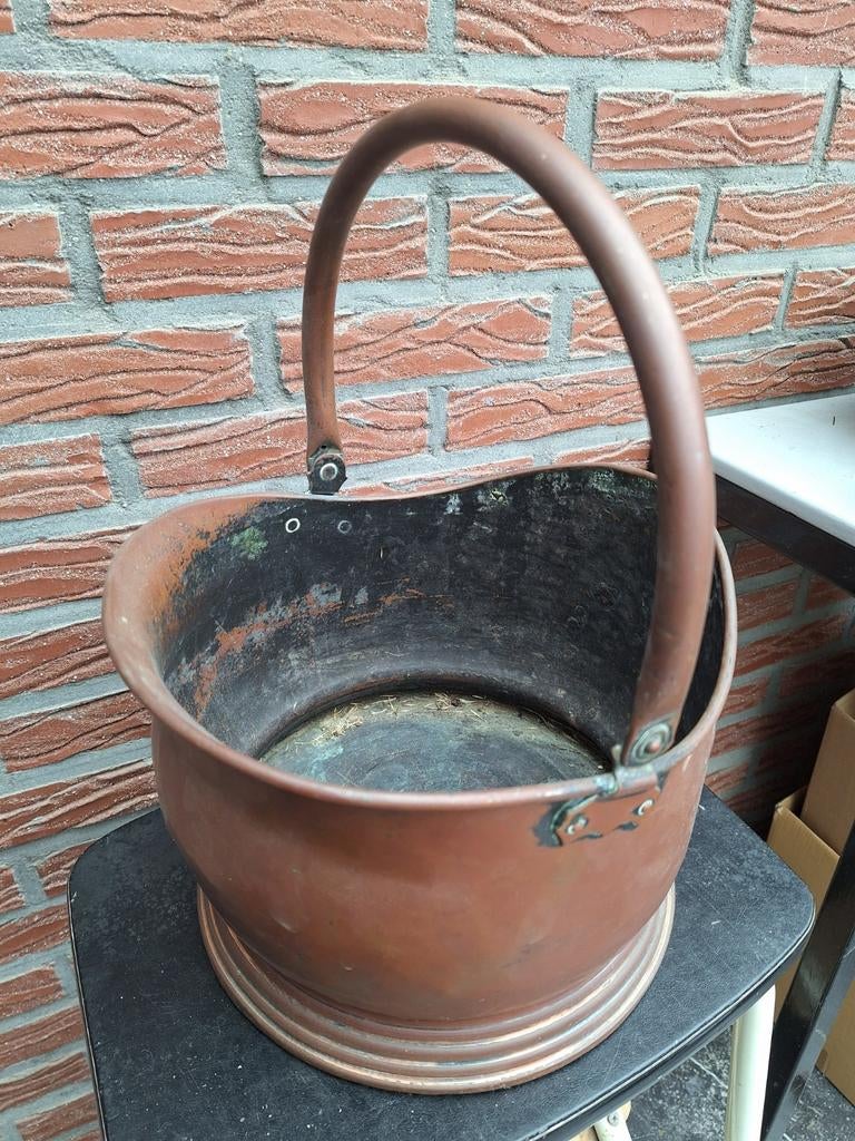 kolenkit/koper/kachel/decoratie/bloemen/planten/verzamelen, Ophalen of Verzenden