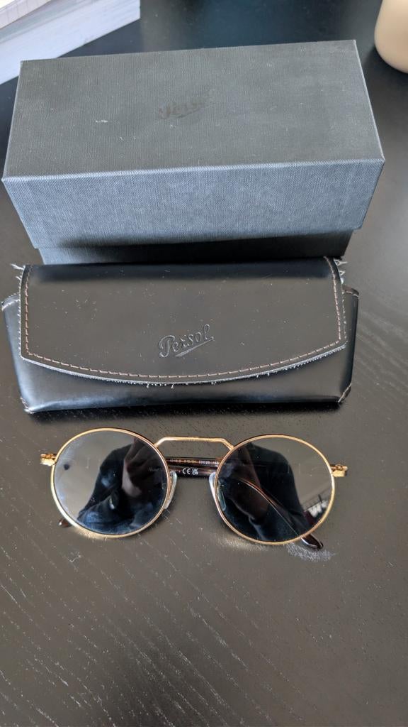 Persol 1019S Zonnebril, Overige merken, Zonnebril, Zwart, Nieuw