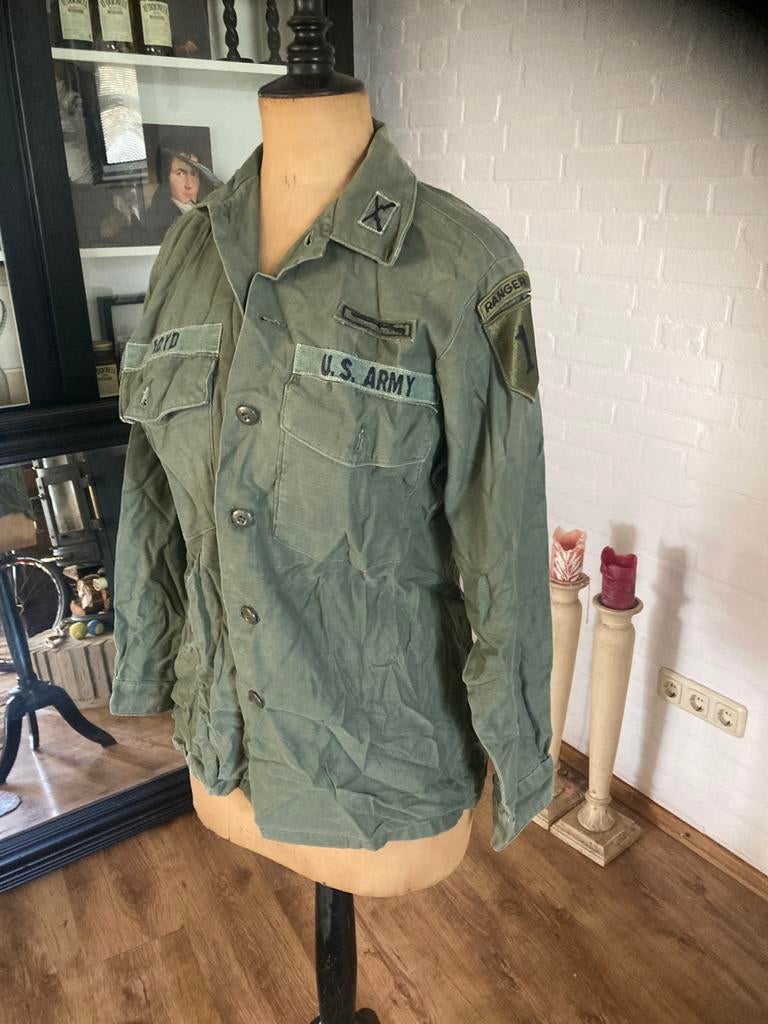 Us army shirt combat, Verzenden, Landmacht, Amerika, Kleding of Schoenen