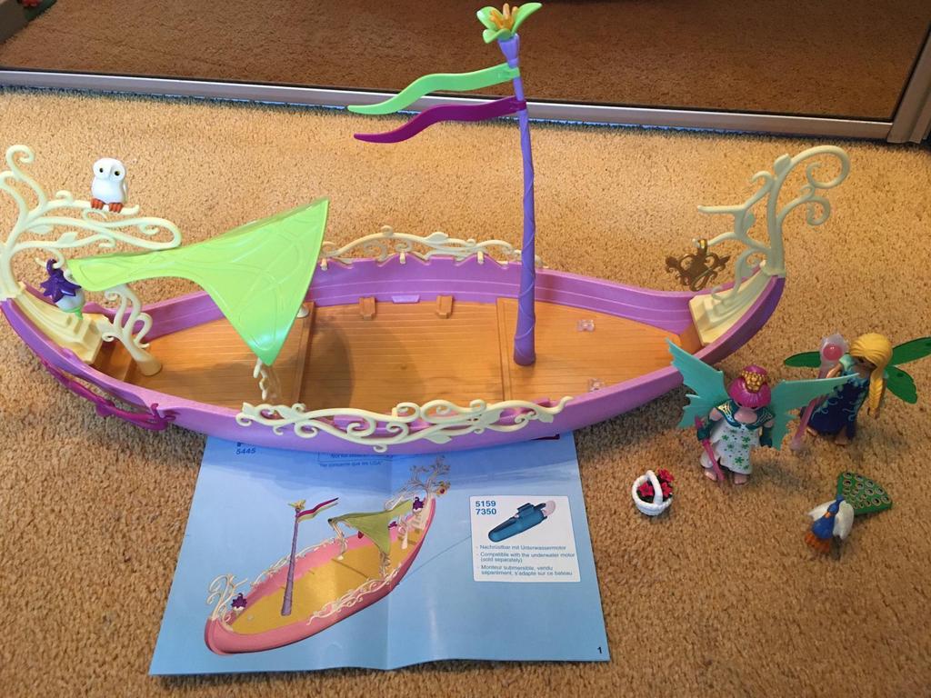 Playmobil Fairies Boot, Kinderen en Baby's, Speelgoed | Playmobil, Ophalen of Verzenden, Zo goed als nieuw