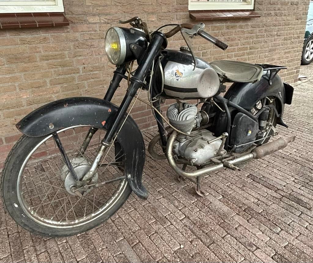 Peugeot 56TL4 Oldtimer motorfiets 1958 125cc, 125 cc, Overig, 1 cilinder