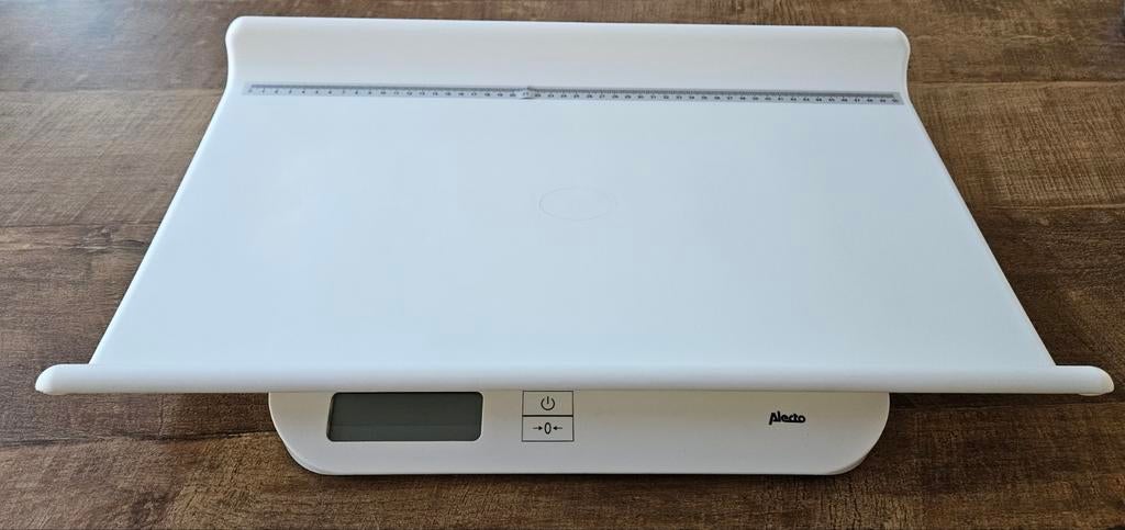 Alecto babyweegschaal, Witgoed en Apparatuur, Ophalen, 1 tot 500 gram, Zo goed als nieuw, Personenweegschaal