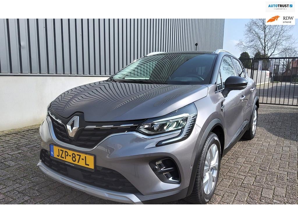 Renault CAPTUR 1.0 TCe Intens|360°Camera|Trekhaak|19.000km!, Voorwielaandrijving, 101 pk, Gebruikt, Leder en Stof