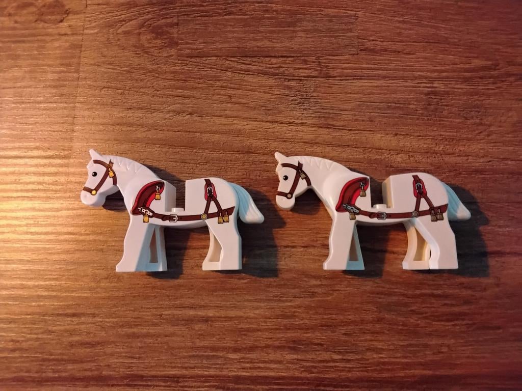 LEGO KINGDOMS Paarden uit set 7188

Mooie staat, echt Lego, Kinderen en Baby's, Speelgoed | Duplo en Lego, Ophalen of Verzenden