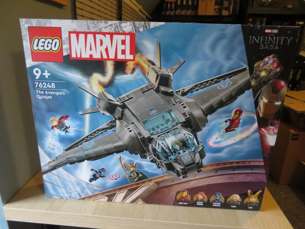 Lego Avengers 76248 The Avengers Quinjet (2023), Star Wars, Lego, Nieuw, Ophalen of Verzenden