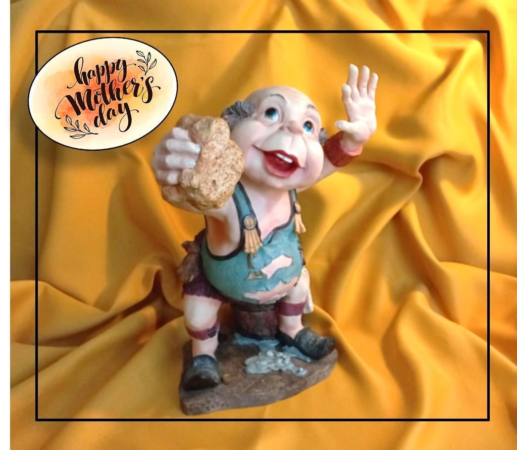 Glazenpoetser Laaf, 24 cm = gecertificeerd, Ophalen of Verzenden, Zo goed als nieuw, Beeldje of Poppetje