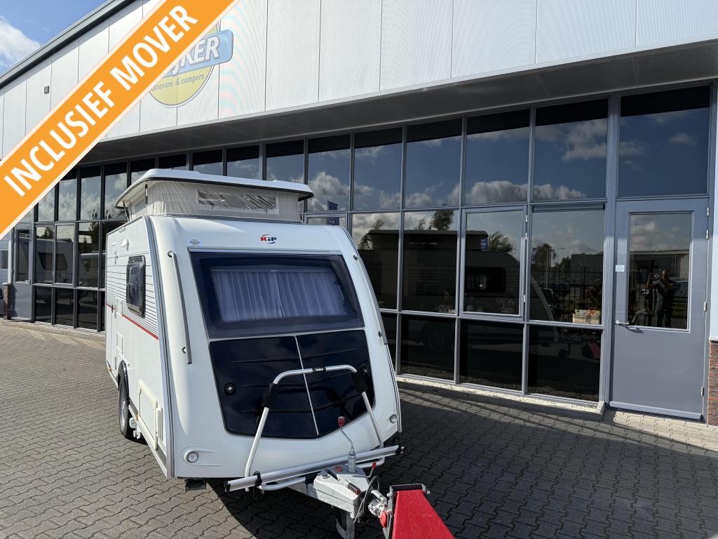 Kip Kompakt 37 EKV Langslaper + WC Hefdak 790KG BJ 2012, Kip, Tot en met 2, Bedrijf, Treinzit