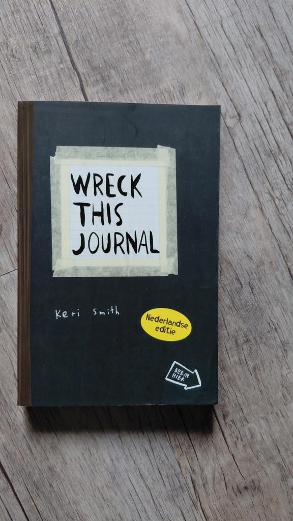 Keri Smith - Wreck this journal, Ophalen of Verzenden, Zo goed als nieuw, Keri Smith