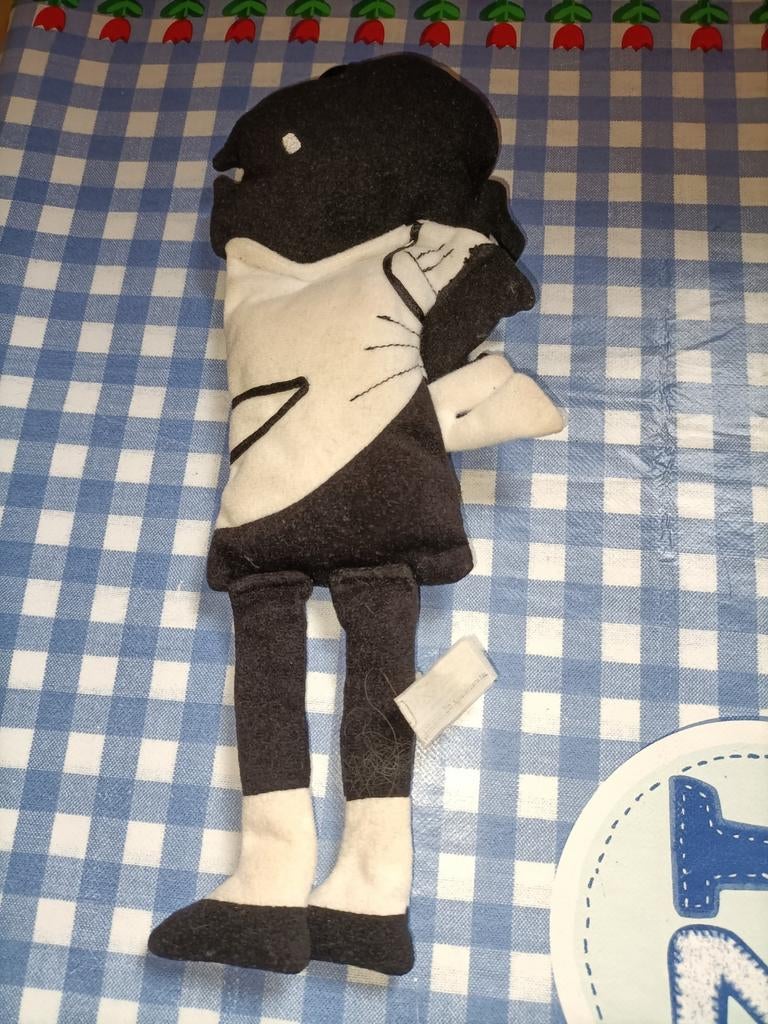 Janneke knuffel van Jip en Janneke HEMA 28 cm groot, Ophalen of Verzenden, Zo goed als nieuw, Overige typen