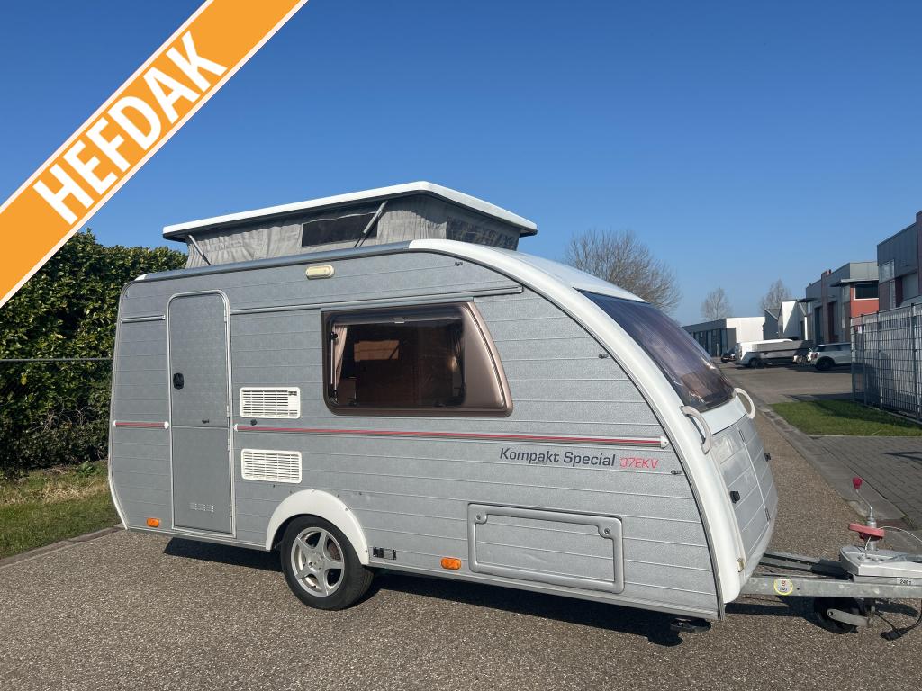 KIP 37 EKV KOMPAKT SPECIAL 2004 TOILET, LUIFEL, HEFDAK, Caravans en Kamperen, Caravans, Bedrijf, tot en met 2, 500 - 750 kg, Overige