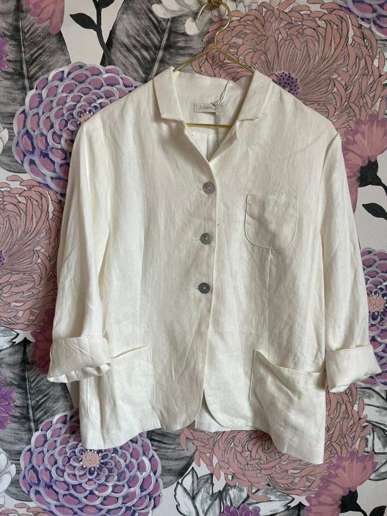 Jc sophie prachtig linnen jasje maat 38, Kleding | Dames, Maat 38/40 (M), Ophalen of Verzenden, Zo goed als nieuw, X