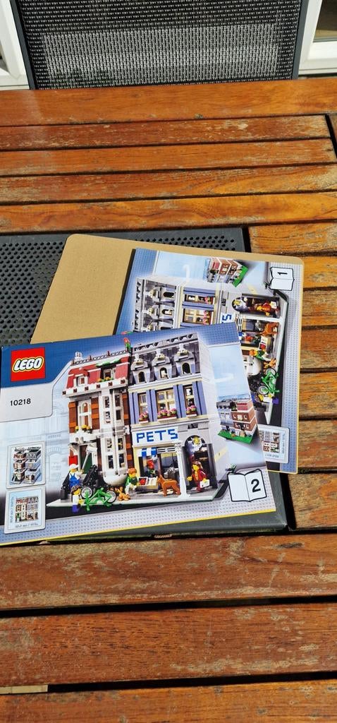 Lego set 10218 oude dierenwinkel, Ophalen, Zo goed als nieuw