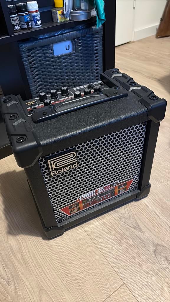 ZGAN Roland Qube 15 XL, Muziek en Instrumenten, Ophalen, Zo goed als nieuw, Minder dan 50 watt