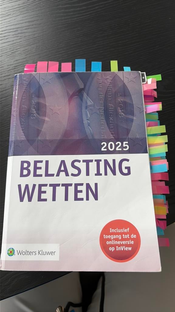 Belastingwetten 2025 Wokters Kluwer, Boeken, Ophalen of Verzenden, Beta, Gelezen, WO