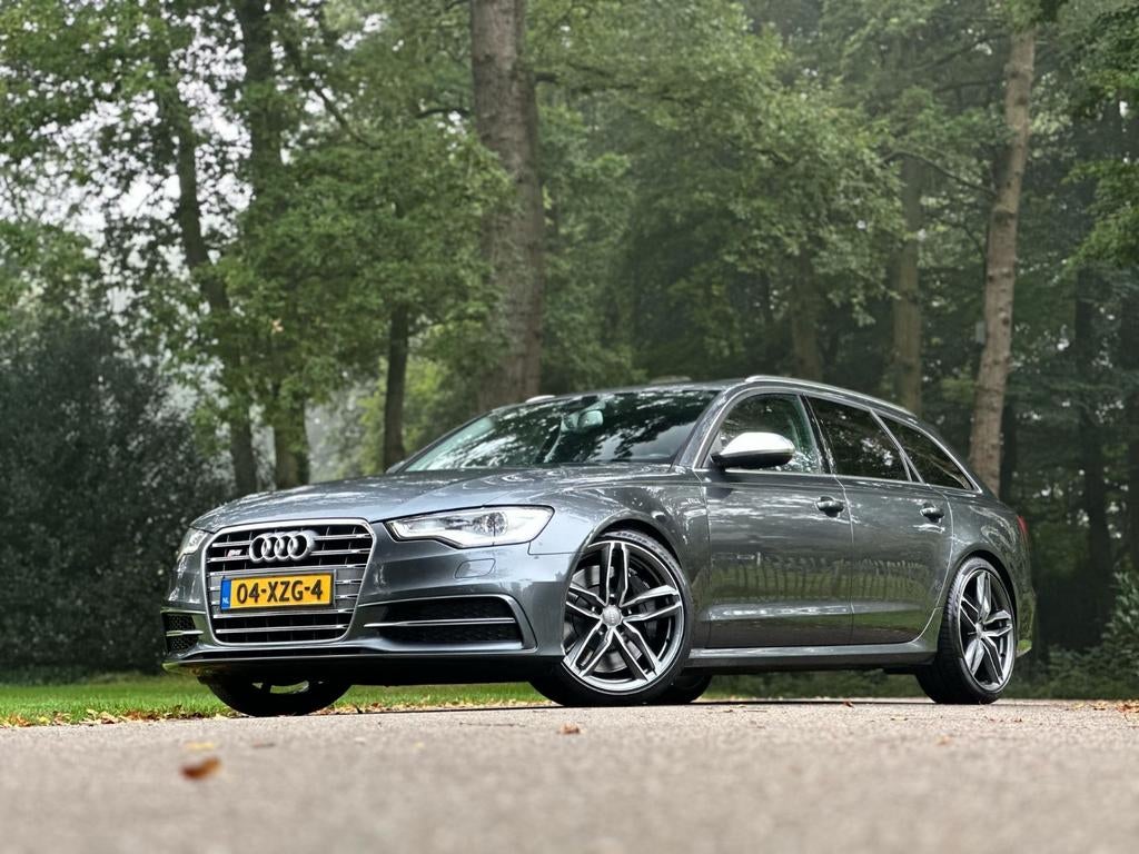 Audi S6 Avant 4.0 TFSI  /1e lak / Dealer OH/ youngtimer, Auto's, Audi, Automaat, Euro 5, 420 pk, 129 €/maand