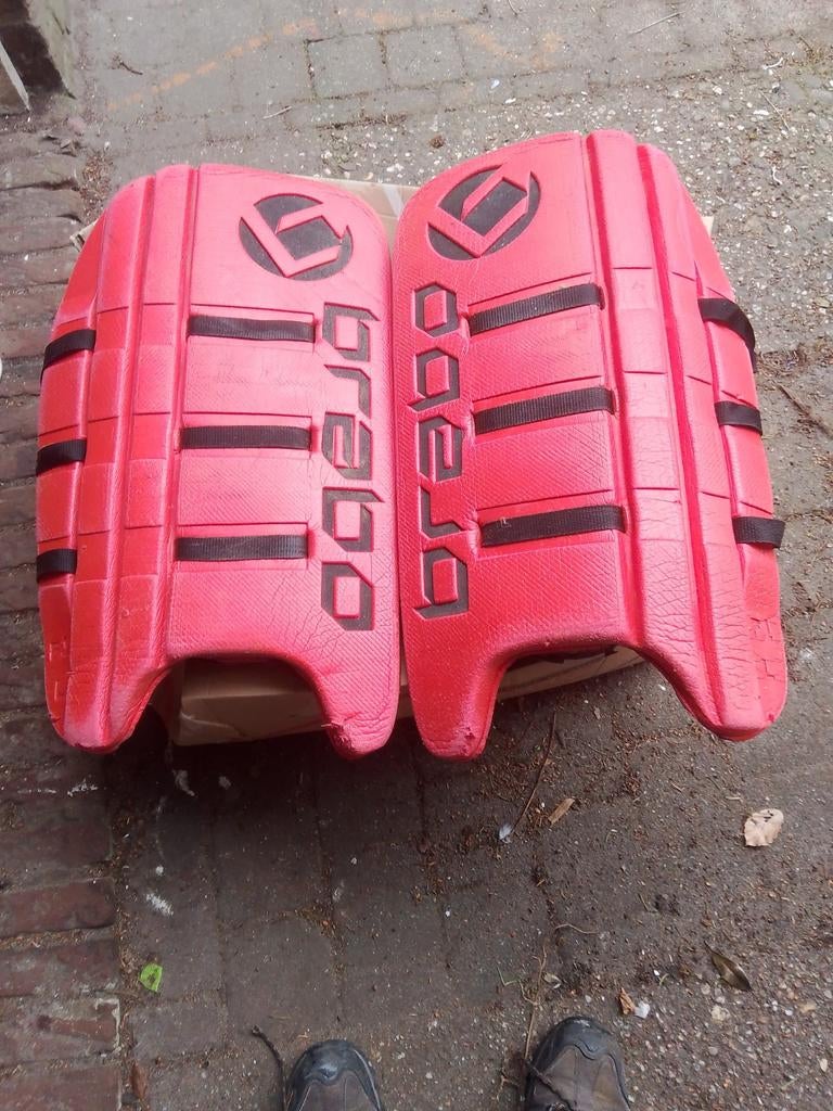 Brabo F1 Keeper Legguards Maat L - Gebruikt, Ophalen of Verzenden, Gebruikt, Overige typen