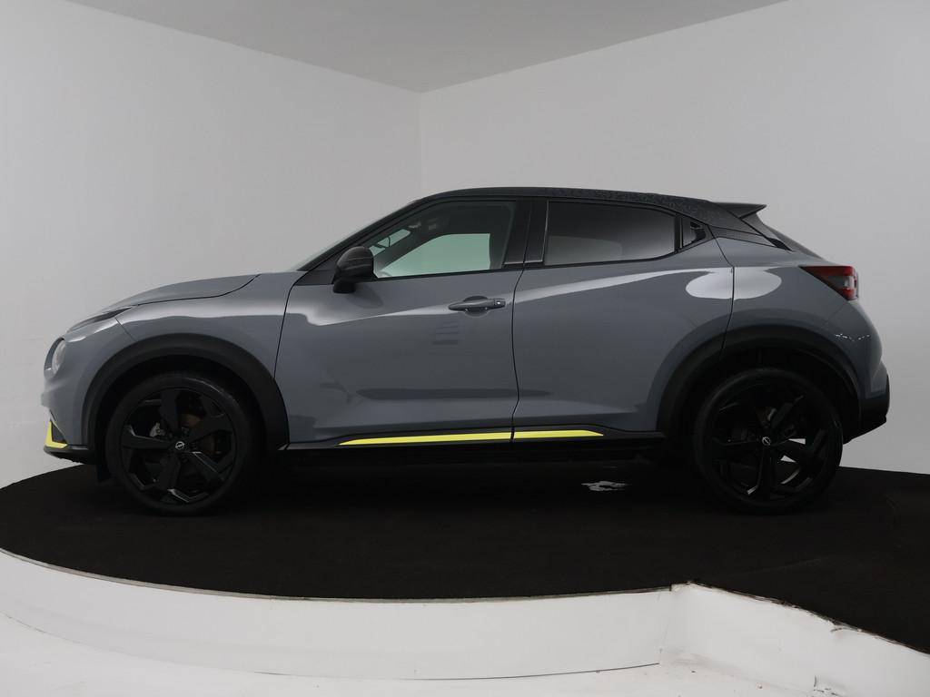 Nissan Juke 1.0 DIG-T Kiiro | Apple Carplay / Android Auto (, 12 maanden, Leder en Stof, Bedrijf, 3 cilinders
